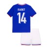 Maillot de Supporter France Rabiot 14 Domicile Euro 2024 Pour Enfant